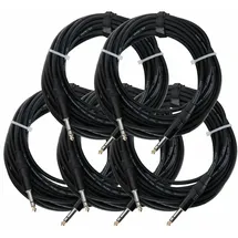 Pronomic Klinkenkabel Stage INSTS-10 6,3mm Stereo-Klinke 10,0m (1000 cm)