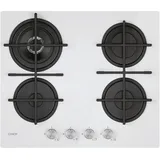 Candy CVG6BR4WTW Ebene Kochen Glas, Weiß 60CM 4 Feuer