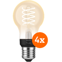 Philips Hue Filamentlampe White Standard E27 - 2023 - 4er-Pack