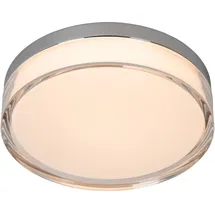 LUCIDE Lucide, Wandleuchte - Deckenleuchte, PLANO LED Deckenleuchte 11W dimmbar IP44 Steuerbare Lichtfarbe Modern Opal 78151/12/61 (640 lm)