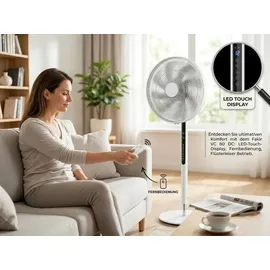 Fakir VC 80 DC 17 cm Standventilator Weiß