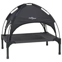 vidaXL Hundekorb vidaXL S 80 x 60 cm schwarz