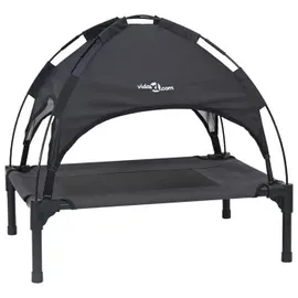 vidaXL Hundekorb vidaXL S 80 x 60 cm schwarz