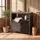 Tectake Gartenschrank Monscia 0,90 x 0,56 m Braun