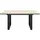 Set One by Musterring Reno 160 x 75 x 90 cm beige/schwarz