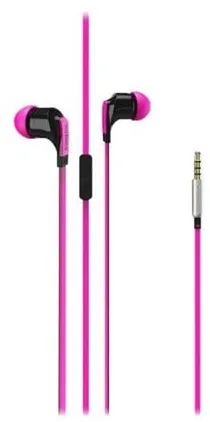 In-Ear Plugin Smartphone Headset Pink