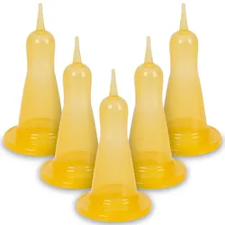 5x KERBL Ersatzsauger für Lämmerflasche Anti-Vac