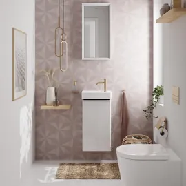 Hansgrohe EluPura S Wand-WC mit WC-Sitz Weiß HygieneEffect