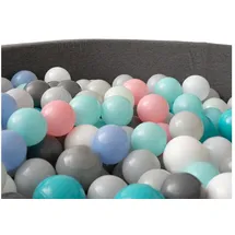 Home Deluxe - Spielbälle Spin - Bälle Für Bällebad - Pastellfarbe, 480 Stück I Babybälle Kugelbad Plastikbälle Bälle Plastikbälle Spielbälle Bällebad