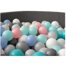 Home Deluxe - Spielbälle Spin - Bälle Für Bällebad - Pastellfarbe, 480 Stück I Babybälle Kugelbad Plastikbälle Bälle Plastikbälle Spielbälle Bällebad