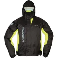 Modeka AX-Dry II Regenjacke schwarz/neon-gelb, 4XL