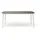Solpuri Charlie Gartentisch Aluminium 170 - 230x100 cm 301 - weiß 590 - Dekton kreta