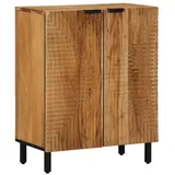 vidaXL Sideboard 60x33x75 cm Massivholz Akazie