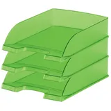 Leitz Briefablage Plus grün-transparent DIN A4, 1 St.