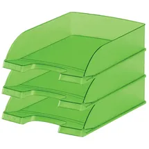 Leitz Briefablage Plus grün-transparent DIN A4, 1 St.
