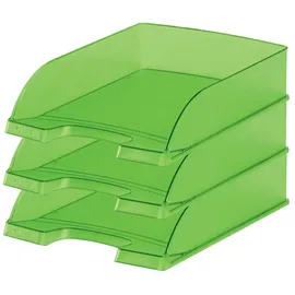 Leitz Briefablage Plus grün-transparent DIN A4, 1 St.