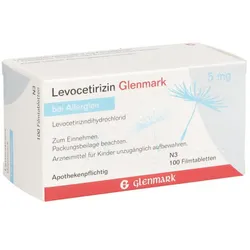 Levocetirizin Glenmark 5mg