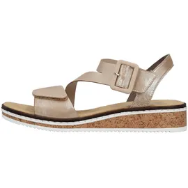 Rieker V3660 Damen Beige 38