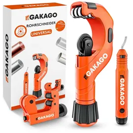 Gakago Rohrschneider Set 3-50mm mit Entgrater