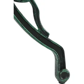 Relaxdays 3-teiliges Gartenmöbel Set - Schwarz