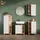 livinity Badschrank Marano 50 x 75 x 20 cm Sonoma/Weiß