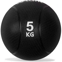 Medizinball - Professionell - Gummi SCHWARZ 1kg