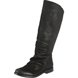 felmini wide fit Stiefel Stiefel Leder | Schwarz 40