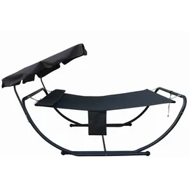 Gardissimo Luc Doppelliege 200 x 130 x 30 cm Grau