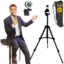 TronicXL HD-Webcam Schwarz