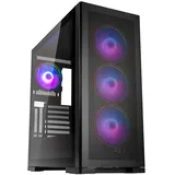 Kolink Unity Meshbay ARGB Gehäuse, Gaming-Gehäuse, PC-Gehäuse Schwarz