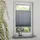 LIEDECO Klemmfix-Plissee Ranke 40 x 130 cm Polyester Grau