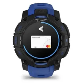 Garmin Instinct 3 AMOLED 45 mm Schwarz / Bolt Blue
