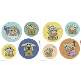 KOMAR Fenstersticker Grogu Padawan 30 cm x 30 cm