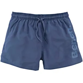 BENCH Badeshorts mit seitlichem Logoschriftzug Blau L