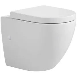 Duschmeister Cozy Wand-WC mit WC-Sitz Weiß