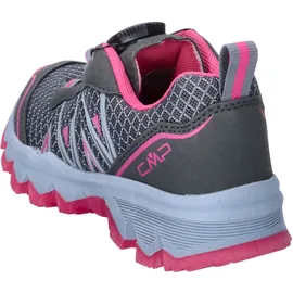 CMP Kinder Wanderschuhe AKSA FITGO FAST HIKING SHOES, Größe 28 - GREY-FUXIA