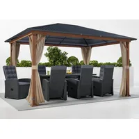 Konifera Pavillon »Samos«, BxT: 300x400 cm, Stahlgestell, ohne Seitenteile,