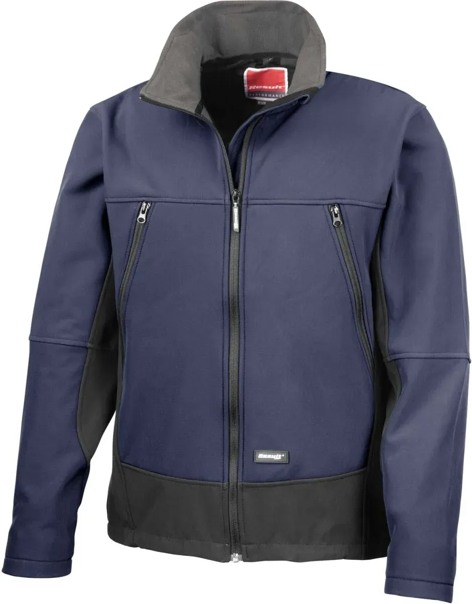 Result Herren 3-Lagen Softshell Jacke Softshell-Jacke R120X navy/black M