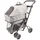 Duvo+ Duvoplus Haustier-Buggy Deluxe 79x46x99 cm Grau