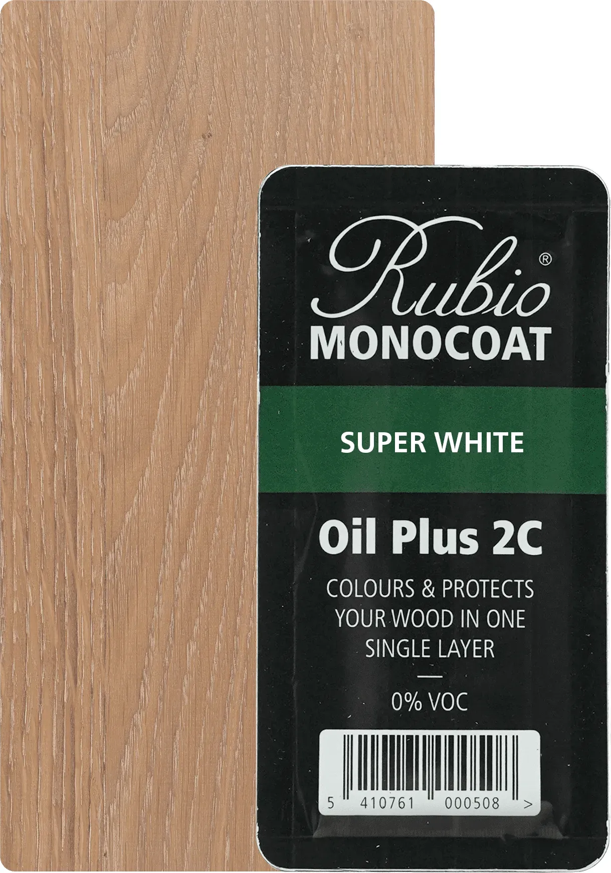 Rubio Monocoat Set Oil Plus 2C Super White 6ml (A) - 6ml [Probe]