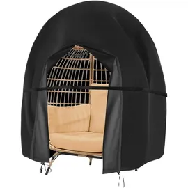 lehongs Hängesessel Abdeckung Hängestuhl Schutzhülle Ei-stuhlbezug Patio Outdoor Swing Egg Chair Cover Wasserdicht Anti-staub Mit Reißverschluss