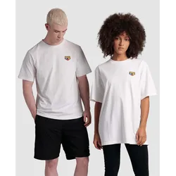 T-Shirt Herren arena Studio Grafik Print - White-logos - M
