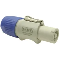 Cliff FM12316 Lautsprecher-Steckverbinder Stecker 1St.
