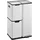 Kitchen Move Treteimer 60 l Weiß
