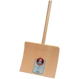 Idealspaten Schneeschieber Kinder Holz mit Stiel