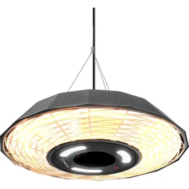 Trotec Design-Deckenheizstrahler IR 2010 SC | Heizleistung von 2.000 W – Gastronomie