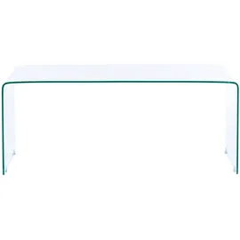 Beliani Kendall Transparent Glas 100 x 40 x 50 cm