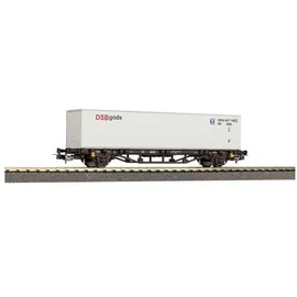 PIKO H0 27720 H0 Containertragwagen Lgjs der DSB