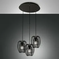 Fabas Luce Pendelleuchte, Camp 3-flammig, 3677-47-101,
