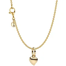 Pandora 21208 Damen Schmuck-Set Kette mit Anhänger Mini Herz Goldfarben